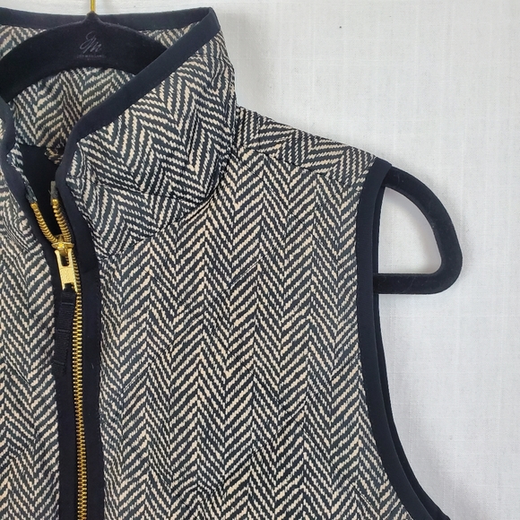 J.Crew Factory | Herringbone Down Vest - Picture 6 of 6